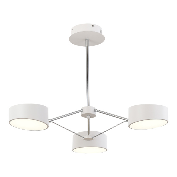 Светильник потолочный Белый, Хром/Белый LED 3*10Вт SLE6005-502-03 EVOLUCE