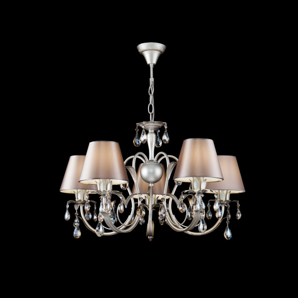 Люстра 5*E14 40Вт Серебро Антик IP20 Alexandra FR2033PL-05S Freya