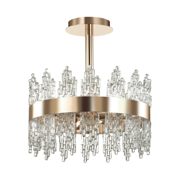 Люстра потолочная E14 4*40W 220V MARGOT золотой LUMION