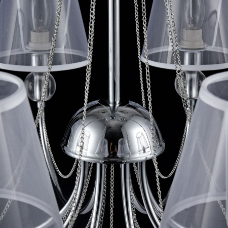 Люстра 8*E14 40Вт Хром IP20 Beverly FR5661-PL-08-CH Freya