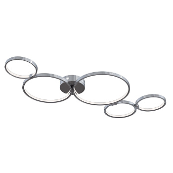 Потолочный светильник 40Вт 3000K Никель IP20 Olympia MOD448-55-N Technical