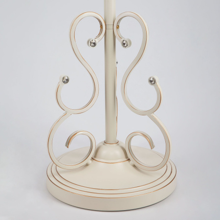 Торшер классический 3*E14 40Вт белый с золотом IP20 Etna (12205/3F белый) Eurosvet