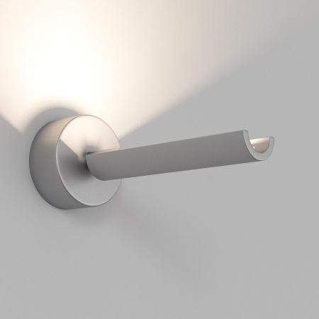 Настенный светодиодный светильник серебряный IP20 (20126/1 LED) Eurosvet