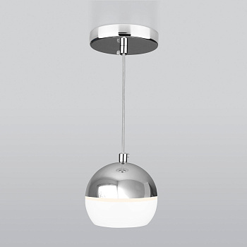 Подвесной светодиодный светильник 9Вт 4200К белый, хром IP20 (a047803) Elektrostandard