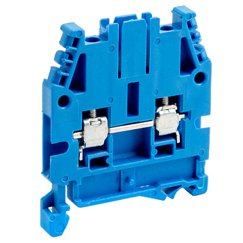 CBC.4(Ex)i, проходной зажим синий 4 кв.мм DKC