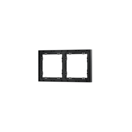 Рамка пластиковая Voltum S70 на 2 поста, (графит)