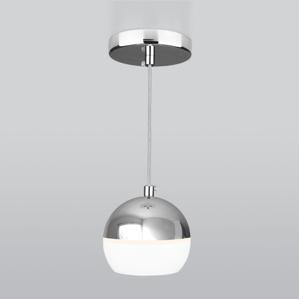 Подвесной светодиодный светильник 9Вт 4200К белый, хром IP20 (a047803) Elektrostandard