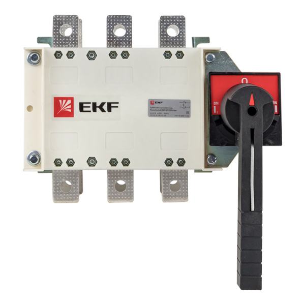 Рубильник-переключатель 250A 3П c рукояткой управления для прямой установки PowerSwitch PROxima EKF