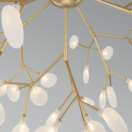 Умный потолочный светильник 45*G4 3Вт перламутровое золото IP20 Foglia (344 золото / белый) Bogate's