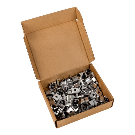 Скрепа для ленты C16 без зубьев (100шт) PROxima EKF