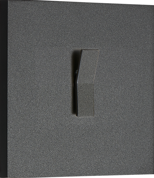 Donel N96 Переключатель на 1 тумблер, клавиша Angle, 10AX 250V, Черный, серия DT