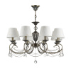 Люстра 8*E14 40Вт Бронза IP20 Brossard FR2904-PL-08-BZ Freya