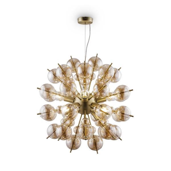 Подвесной светильник 8*E27 60Вт Латунь IP20 Bolla MOD133PL-08BS Maytoni