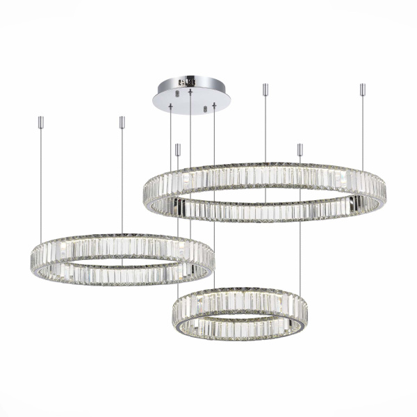 Люстра подвесная Хром/Прозрачный LED 1*122Вт 4000К SL1622.113.03 ST LUCE