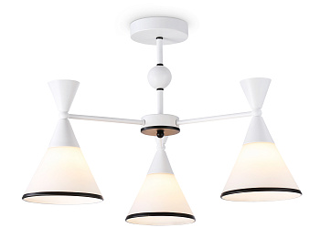 Подвесной светильник TR3164/3 WH/BK белый/черный E27/3 max 60W D580*380 Ambrella Light