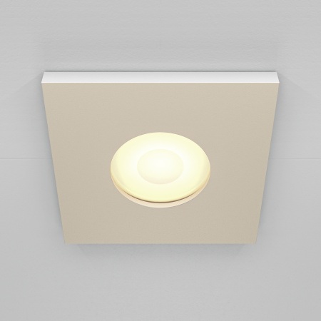 Встраиваемый светильник 1*GU10 50Вт Белый IP65 Downlight DL083-01-GU10-SQ-W Technical Maytoni