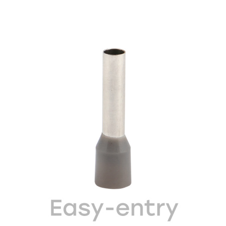 Наконечник штыревой втулочный изолированный НШвИ 4,0-12 (50шт) PROxima EKF