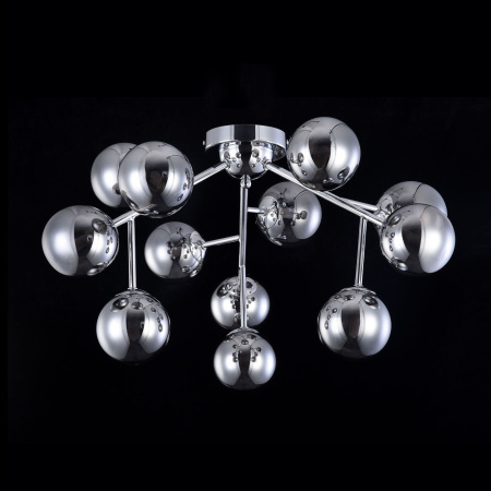 Потолочный светильник 12*G9 28Вт Хром IP20 Dallas MOD545PL-12CH Maytoni
