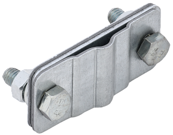 Зажим соединительный параллельный полоса/пруток-полоса оцинкованная сталь IEK Зажим соединительный параллельный полоса/пруток-полоса оцинкованная сталь IEK