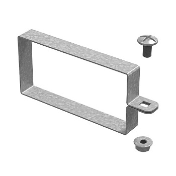 Хомут крышки лестничного лотка ЛКР 600х160, толщ. 1,0 мм, гор. цинк Ostec