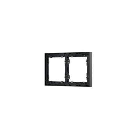 Рамка пластиковая Voltum S70 на 2 поста, (графит)