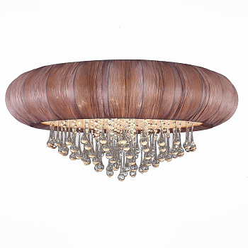 Люстра потолочная Хром/Кофейный E14 12*40Вт SL350.582.12 ST LUCE