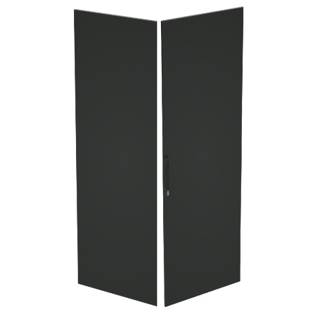 Дверь сплошная двухстворчатая для IT-CQE 2200 x 800 RAL7035 DKC Дверь сплошная двухстворчатая для IT-CQE 2200 x 800 RAL7035 DKC