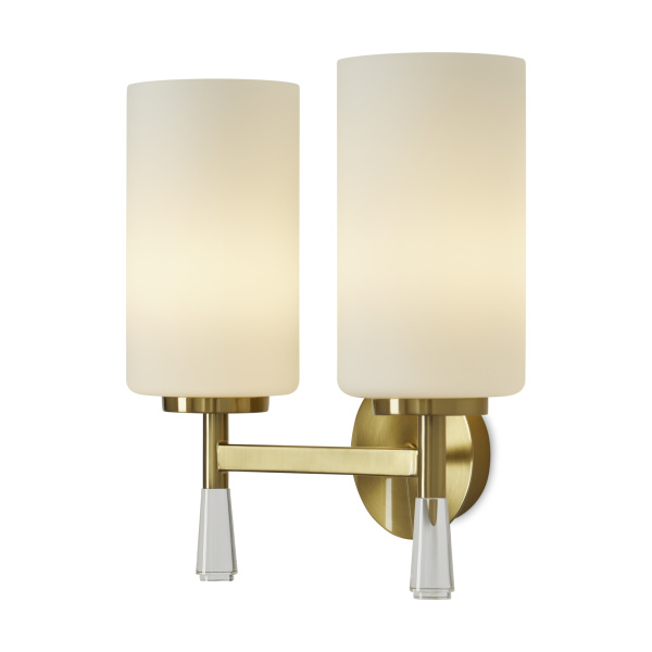 Настенный светильник (бра) 2*E27 40Вт Латунь IP20 Chic FR2031WL-02BS Freya