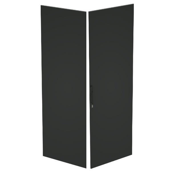 Дверь сплошная двухстворчатая для IT-CQE 2200 x 800 RAL7035 DKC Дверь сплошная двухстворчатая для IT-CQE 2200 x 800 RAL7035 DKC