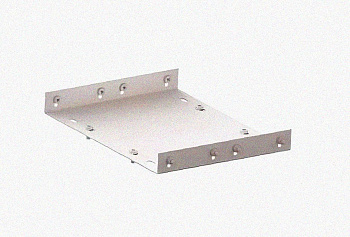 Соединитель лотковый замковый СЛЗ-300х200х1,5 УТ1,5, оцинкованный лист, S1,5