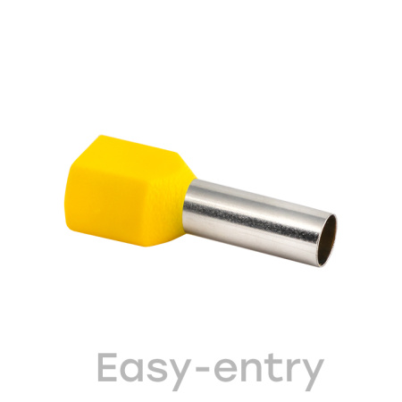 Наконечник штыревой втулочный изолированный НШвИ(2) 6,0-14 (50шт) PROxima EKF