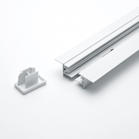 Шинопровод встр.для трековых однофазных св-ков, белый, 2м, CAB1004