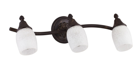 Светильник спот 3*E14 40Вт Коричневый IP20 Margaret SP563-CW-03-R Maytoni