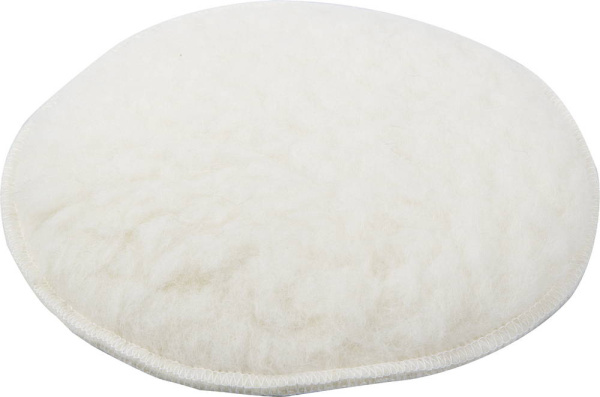 Полировальная насадка из натурального меха на липучке, 180мм ЗУБР