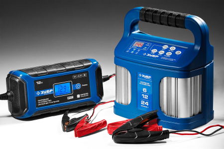 Зарядное устройство 12 В, 8А, IP65, ЗУ-160 ЗУБР