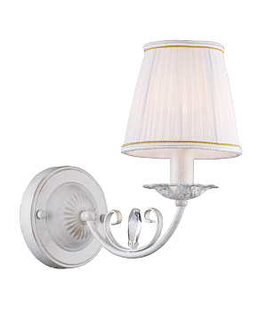 Настенный светильник (бра) 1*E14 40Вт Белый IP20 Bianchi FR2307-WL-01-WG Freya