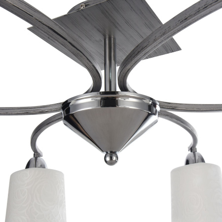 Потолочный светильник 6*E14 40Вт Хром IP20 Ciclo FR5117CL-06CH Freya