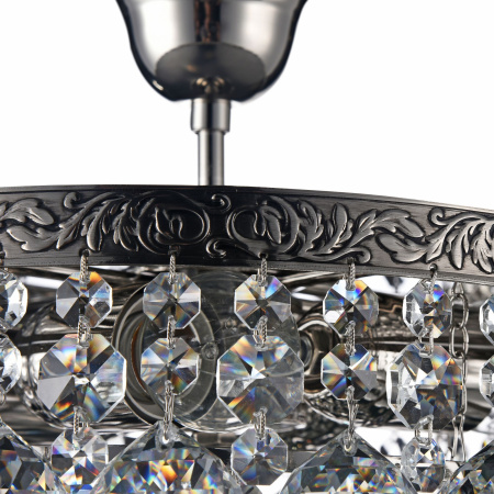 Люстра 6*E27 60Вт Никель Антик IP20 Gala DIA783-CL38-6-N Maytoni