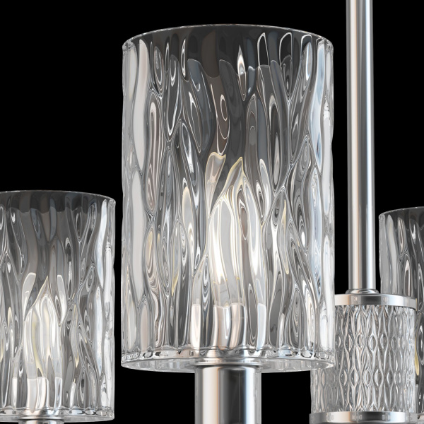 Люстра 8*E14 60Вт Хром IP20 Elsa FR5133PL-08CH Freya