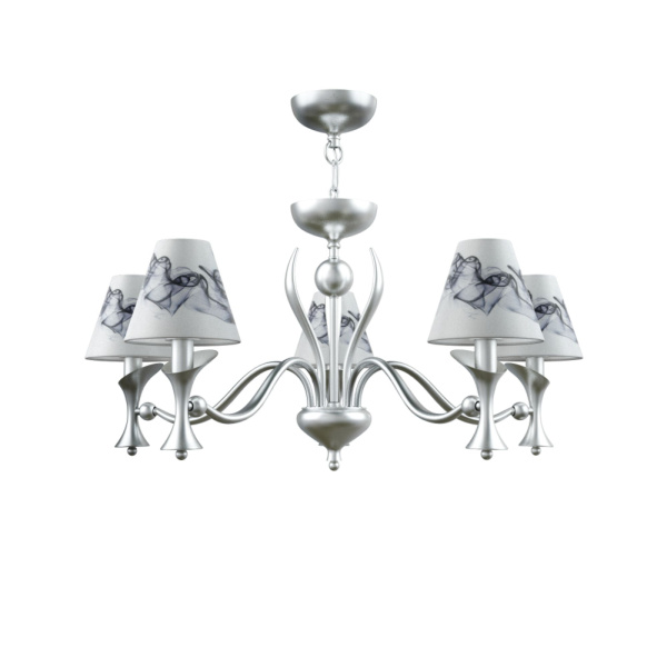 Люстра 5*E14 40Вт Хром IP20 Modern 12 M3-05-CR-LMP-O-10 Maytoni