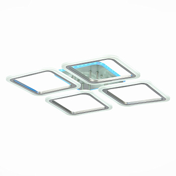 Светильник потолочный Серебристый/Белый LED 1*112Вт RGB 8Вт 3000-6000К SLE200492-04RGB EVOLED