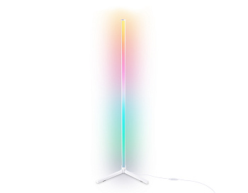 Светильник светодиодный напольный RGB с пультом FL8020 WH белый LED 15W RGB D32*1250 (ПДУ РАДИО 2.4G) Ambrella Light