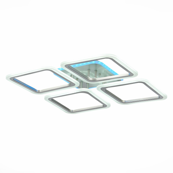 Светильник потолочный Серебристый/Белый LED 1*112Вт RGB 8Вт 3000-6000К SLE200492-04RGB EVOLED