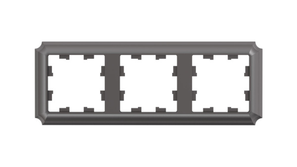 ATLASDESIGN ANTIQUE 3-постовая РАМКА, универсальная, МОККО Schneider Electric