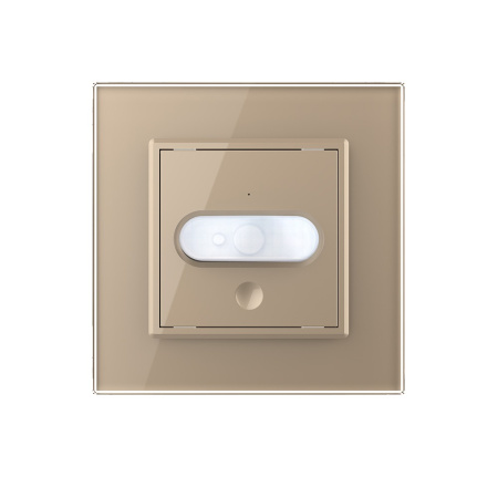 Датчик движения с сенсорным выключателем Золотой Livolo