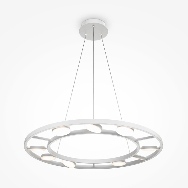 Подвесной светильник 9*LED 54Вт Белый IP20 Fad MOD070PL-L63W3K Maytoni