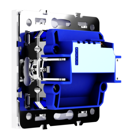 Подсветка светодиодная встраиваемая Voltum S70, (белый глянцевый)