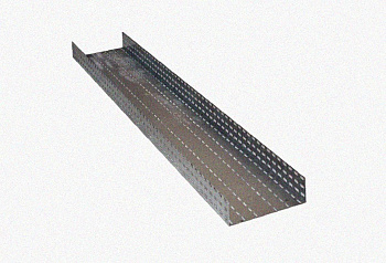 Лоток перфорированный ЛМ 100х50х3000 УХЛ1, оцинкованный лист S1,0