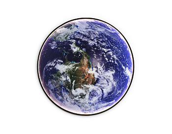 Светильник светодиодный настенно-потолочный FW11131 BK черный 15W LED 3000-6400K D240*38 Ambrella Light