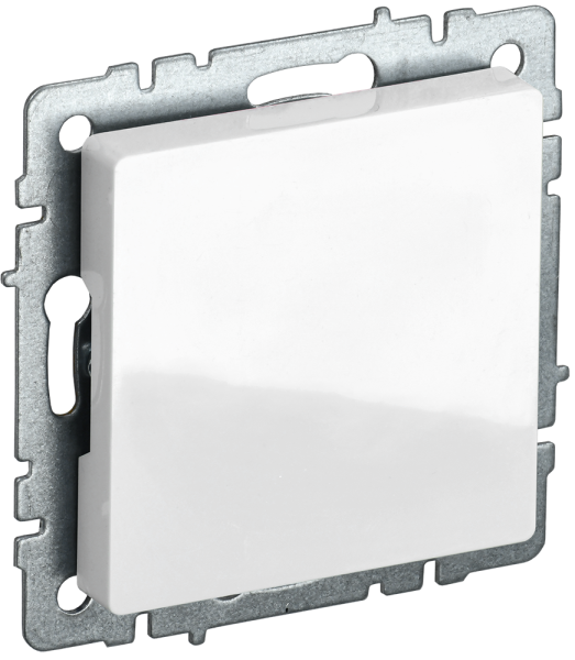 BRITE Заглушка с суппортом МЗ10-БрБ белый IEK